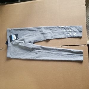 Nike Girls Workout Grey Tights Size Medium